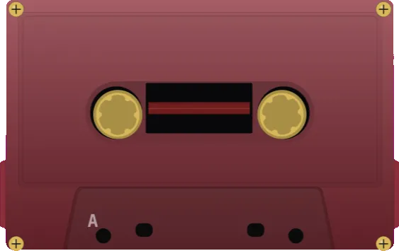 A Tape Bird cassette — the Love Letter edition
